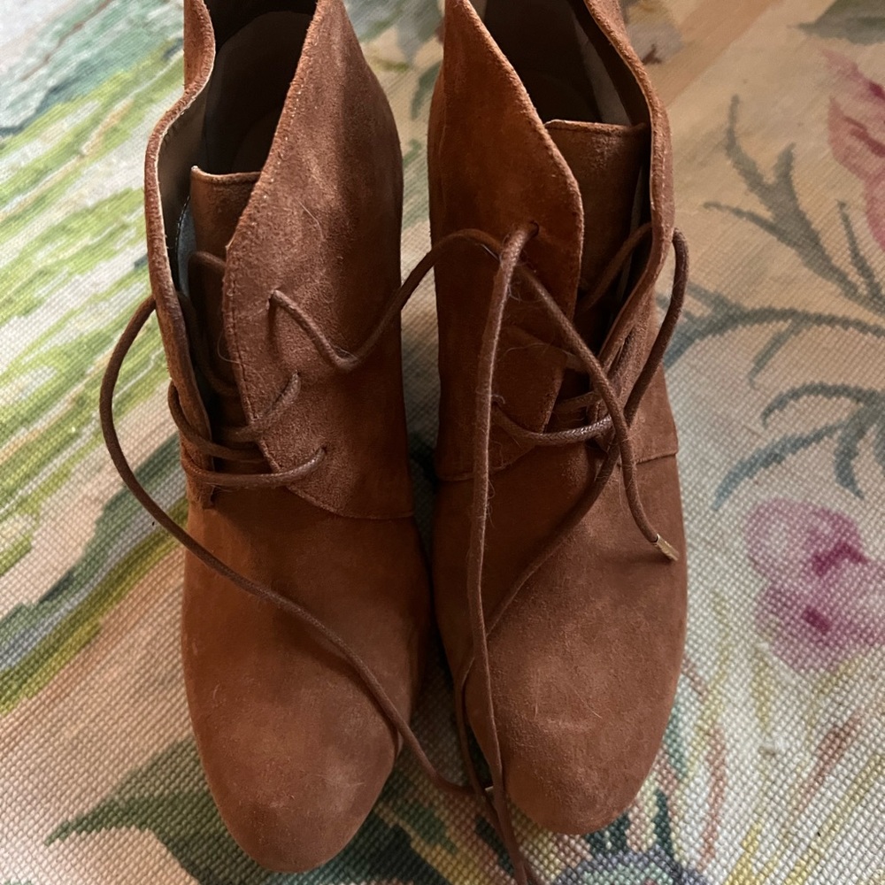 Michael Kors Brown Suede Boots